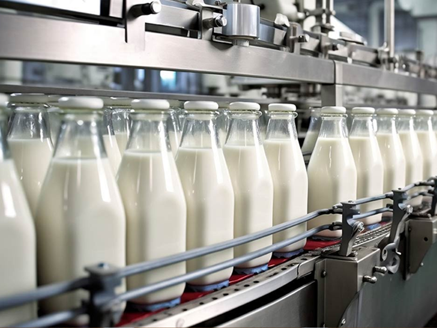 Sistema de limpeza CIP higienizando tanques de aço inox e pasteurizador em indústria de laticínios